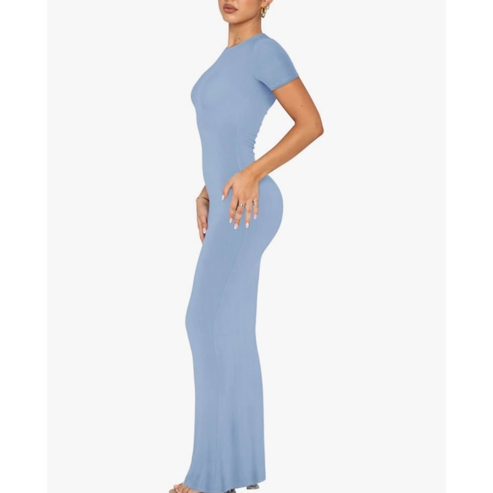 REORIA Women's Summer Casual Lounge Maxi Dress